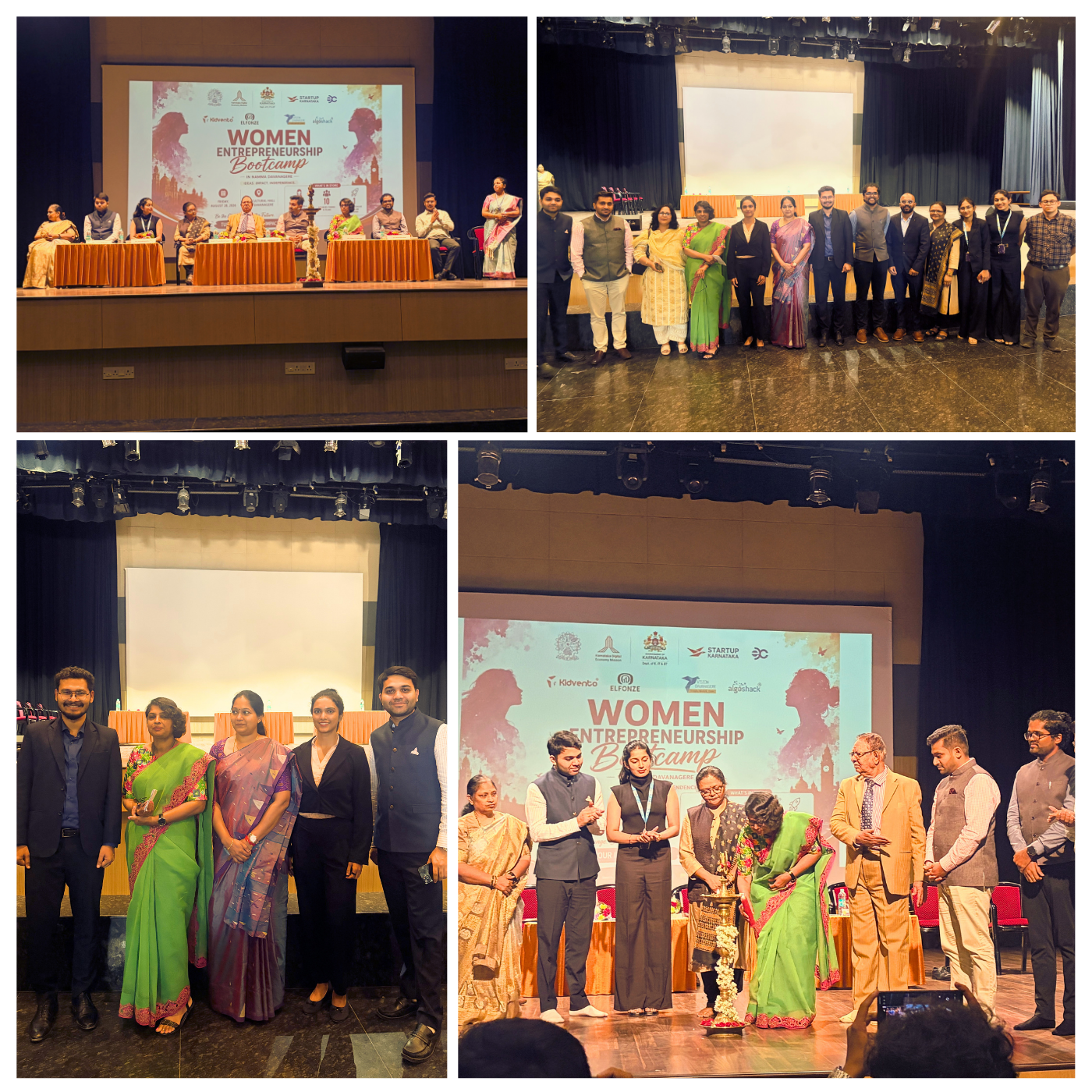 Women Entrepreneurship Bootcamp at BIET Davanagere supported by Elfonze Technologies