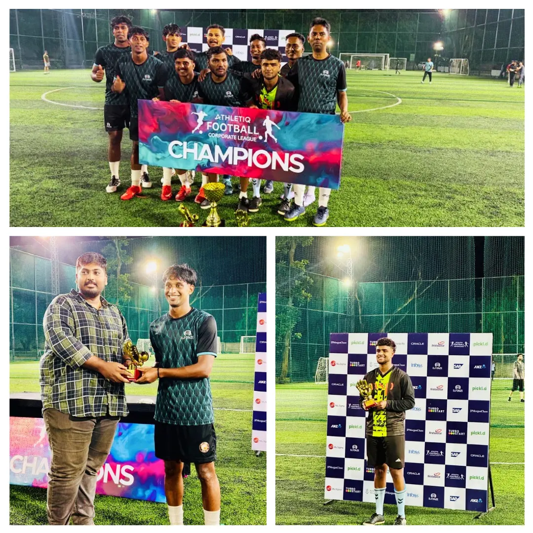 The Second Trophy in Two Months: Elfonze Lifts the Athletiq Football Corporate League Cup