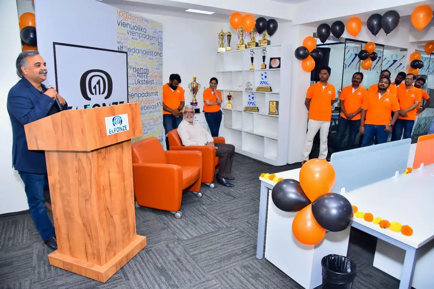 Elfonze new expanded office